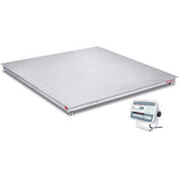 Ohaus i-DF52XW2500C1L Defender 5000 Washdown Floor Scale, NTEP, 4' x 4', 2500 lb x 0.5 lb - Machine Horizon